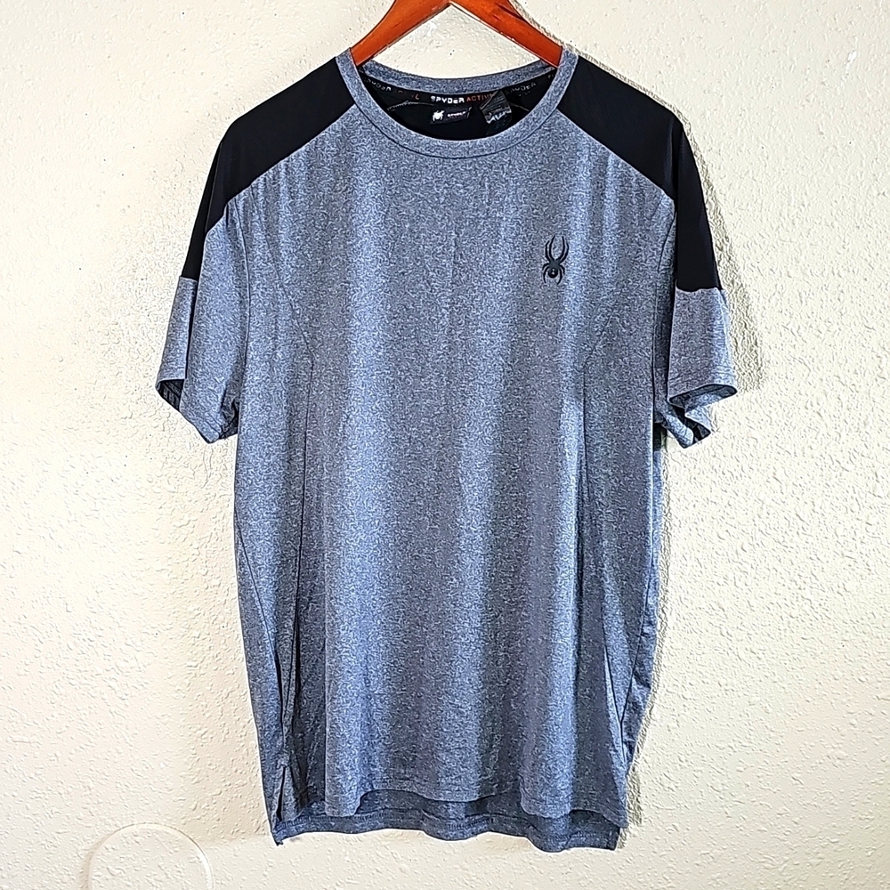 Spyder Active Men's PROWEB Moisture Wicking Stretch T-Shirt.
